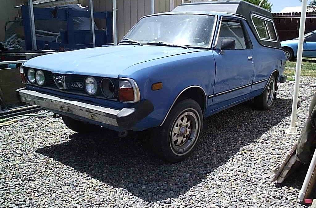 1979 – 81 Subaru Brat 5 Car Package + Parts