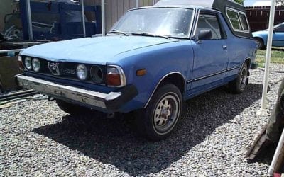 1979 – 81 Subaru Brat 5 Car Package + Parts