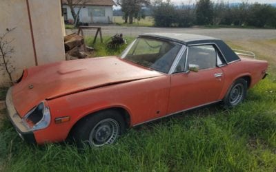 1974 Jensen-Healey Convertible Sport Project Pair