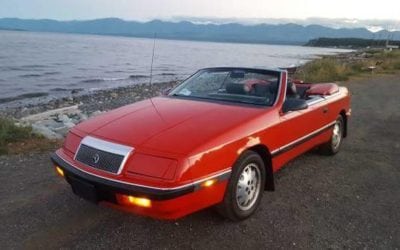 1988 Chrysler Lebaron Turbo 5 Speed Convertible