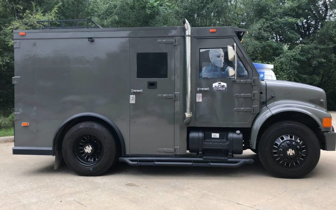 2000 International 4700 Armored Custom Party Truck