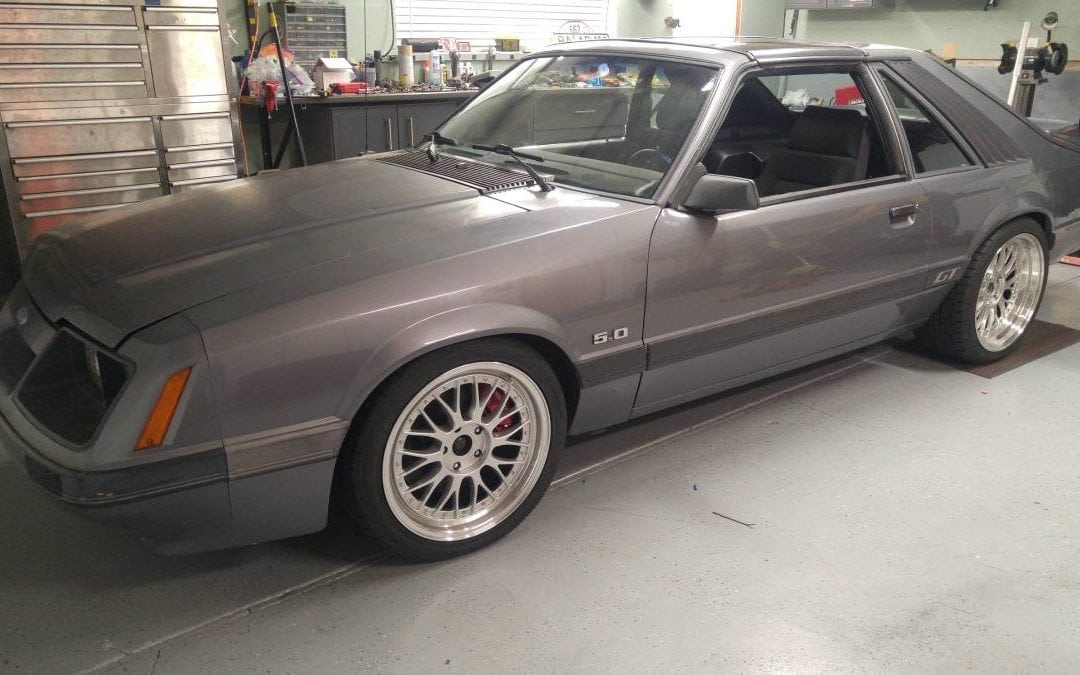 1985 Ford Mustang GT Supercharged 650hp Coyote + T56 Swap