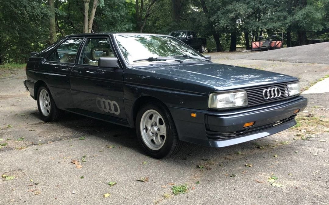 1984 Audi Turbo Quattro Coupe (Ur-quattro) In Amazon Blue