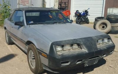 1984 Pontiac Sunbird Turbo Convertible
