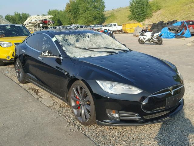 2013 Tesla Model S Hail Damage Salvage