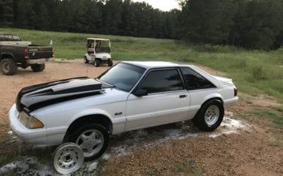 1991 Ford Mustang LX Hatchback Drag Roller