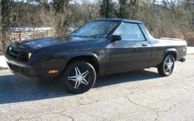 1983 Dodge Rampage Custom w/ New Floors