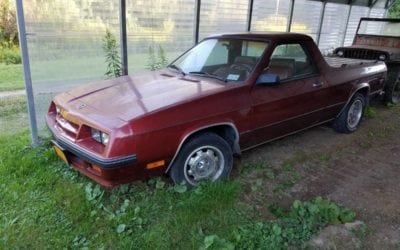1984 Dodge Rampage 2.2