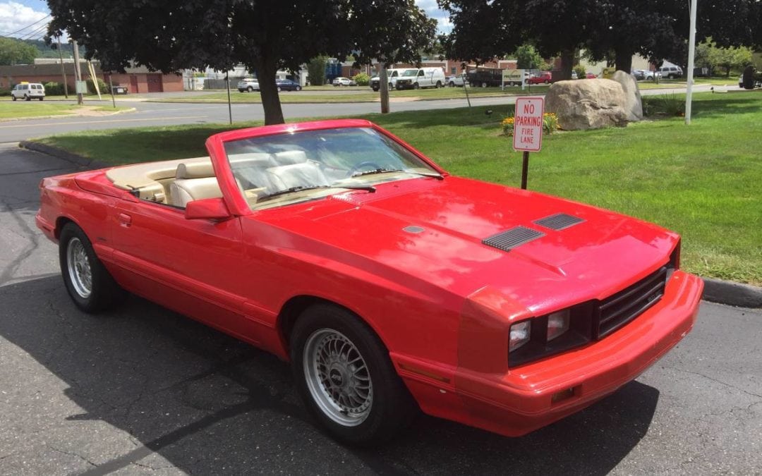 1985 Mercury Capri ASC Mclaren Convertible w/ 55k Miles