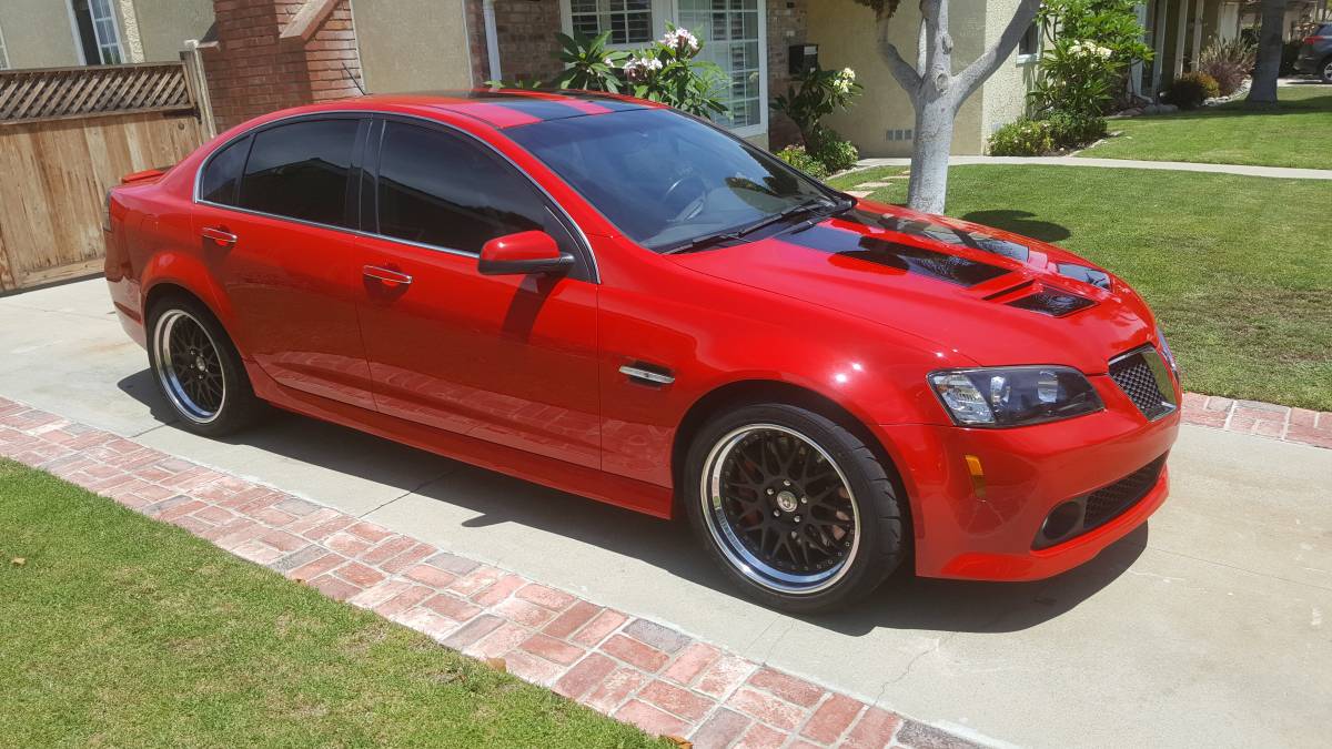 Pontiac g8 gt