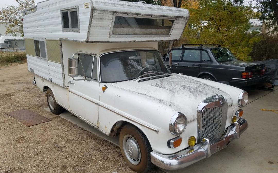 1964 Mercedes-Benz 190D Heckflosse Diesel 4 Speed Custom Camper