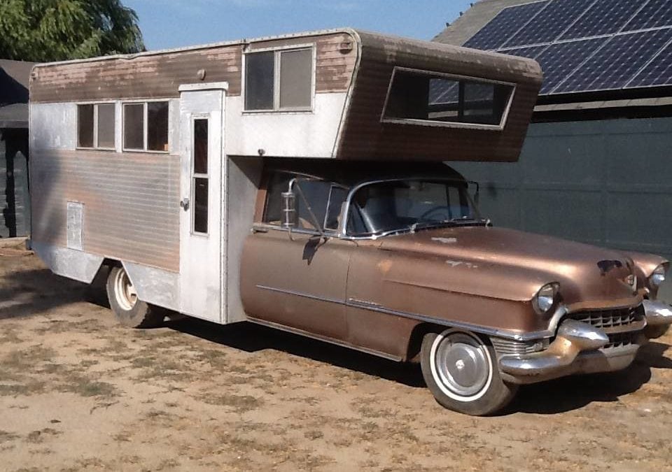 1955 Cadillac Custom Camper “Caddyshack” w/ Commercial Chassis
