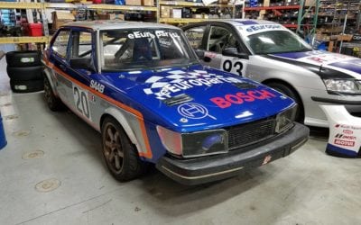 1986 Saab 900 Turbo Notchback Track Car Built By eEuroparts