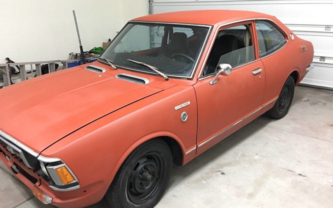 1972 Toyota Corolla 5 Speed Coupe TE27 Running Project