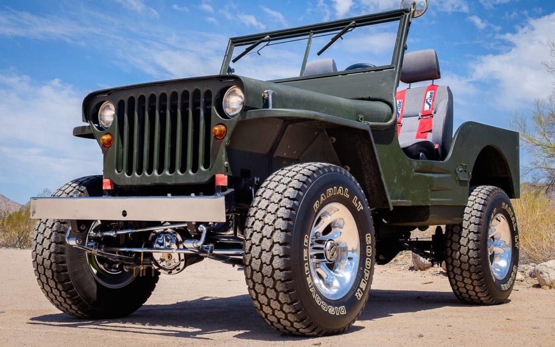 1944 Jeep Willys M/B 38 Restomod w/ Ford 2.0