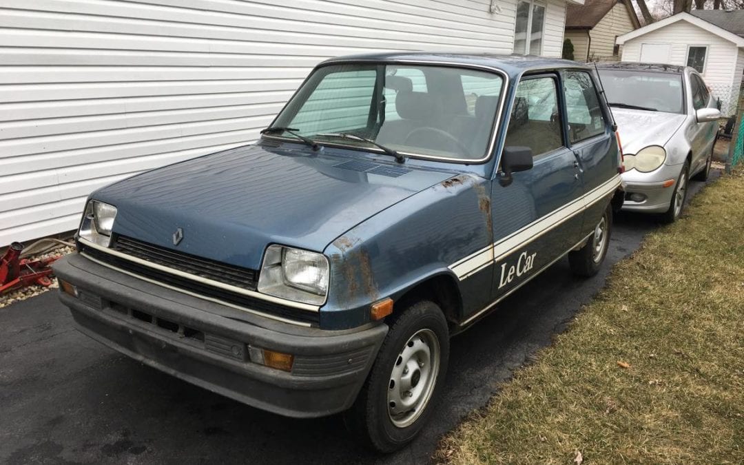 1980 Renault LeCar R5 2 Owner w/ Original Window Sticker