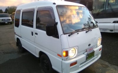 1991 Subaru Sambar 4×4 RHD Kei Van w/ Spare Parts Van