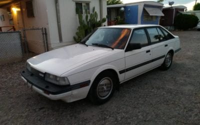 1985 Mazda 626LX Touring Sedan Canadian Market 5 Speed