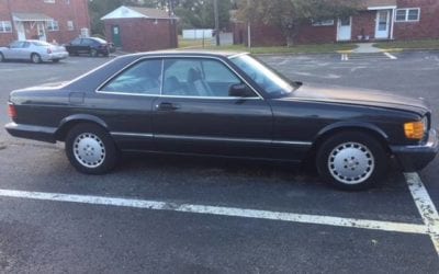 1987 Mercedes-Benz 560SEC Runs & Drives