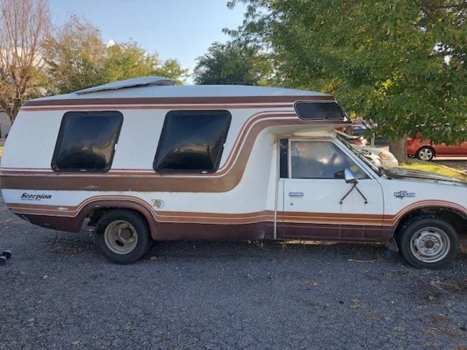 1983 Nissan D21 Scorpion Deluxe Motorhome