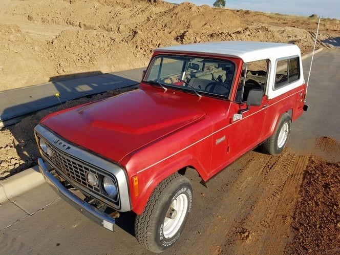 1972 Kaiser-Jeep Jeepster Commando 4×4 w/ Removable Hardtop & 350ci V8