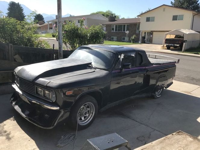 1972 Chevrolet LUV Full Custom Widebody Chop Top Convertible Pickup