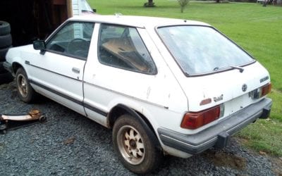 1984 Subaru GL 4wd Hatchback Project Runs & Drives
