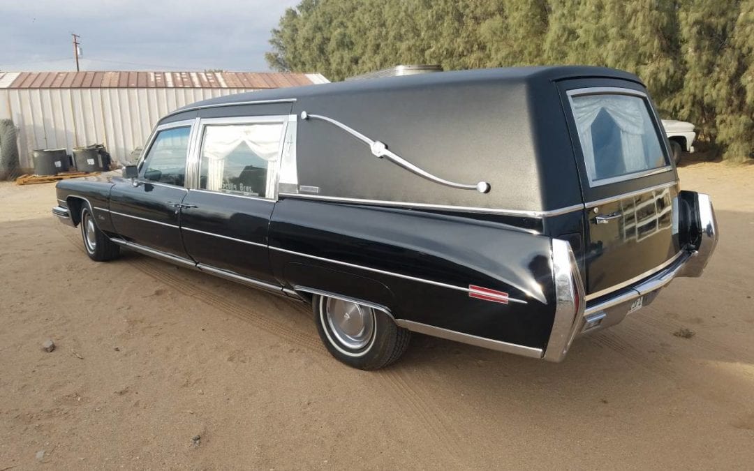 1973 Cadillac Miller-Meteor Side Load Hearse