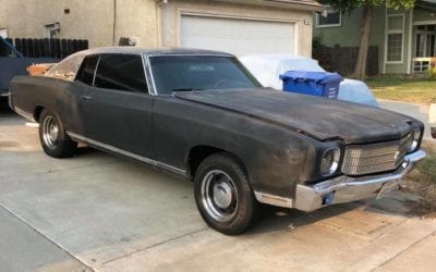 1970 Chevrolet Monte Carlo Running Project w/ LS1 Swap