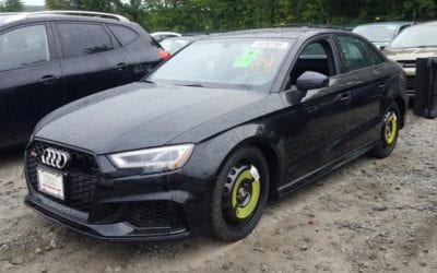 2018 Audi RS3 Vandalism Damage Salvage w/ 137 Miles