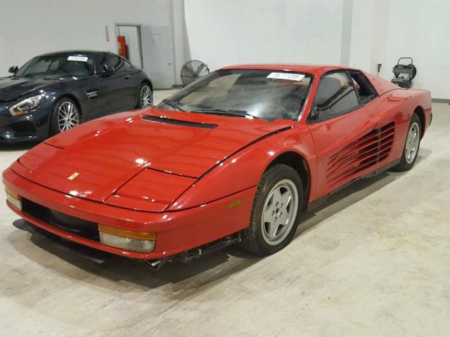 1990 Ferrari Testarossa “All Over + Undercarriage” Salvage w/ 4k Miles