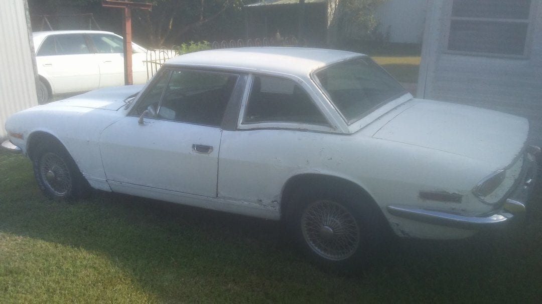 1971 Triumph Stag Project w/ Oldsmobile V8 & Hardtop