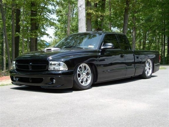 2002 Dodge Dakota Shaved Chopped & Bodied On Air w/ V8 Swap