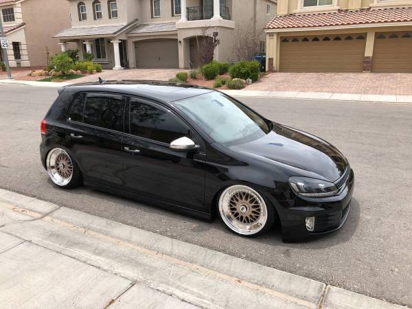 2012 Volkswagen GTI w/ APR K04 Turbo On Air Bags