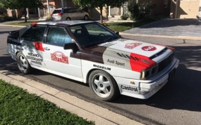 1983 Audi Turbo Quattro Coupe (Ur-quattro) Project w/ Rally Livery