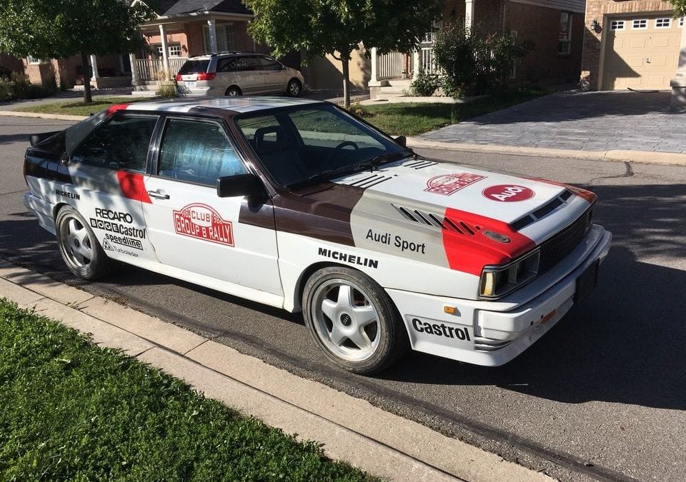 1983 Audi Turbo Quattro Coupe (Ur-quattro) Project w/ Rally Livery