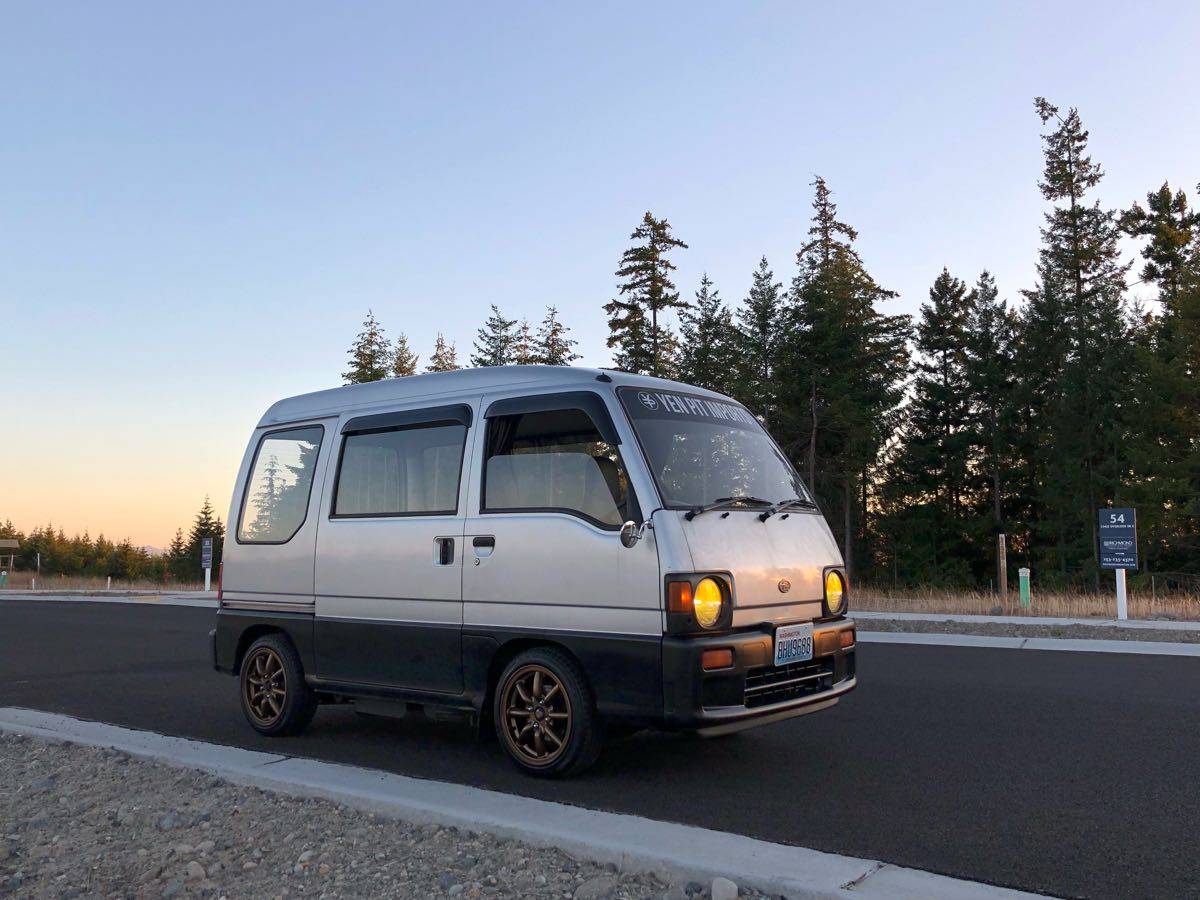 1991 Subaru Sambar RHD RWD Show Van | Deadclutch