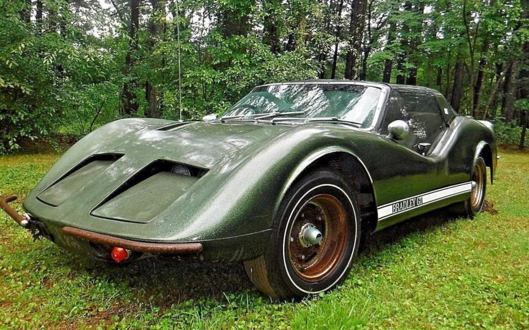 1962 Volkswagen Based Bradley GT Kit Car Parked 30 Years