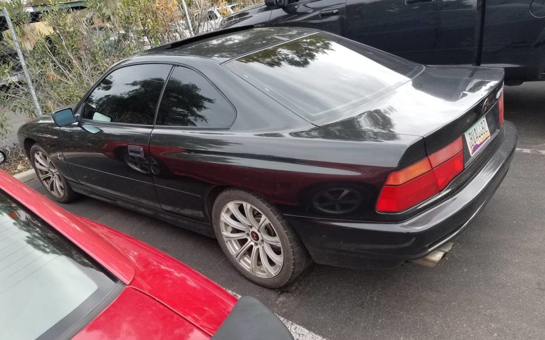 1991 BMW 850i V12 Project Runs & Drives w/ Red Leather