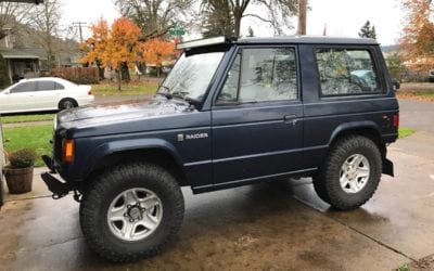 1987 Dodge Raider Coupe 4×4 w/ 4D55T Turbo Diesel Swap
