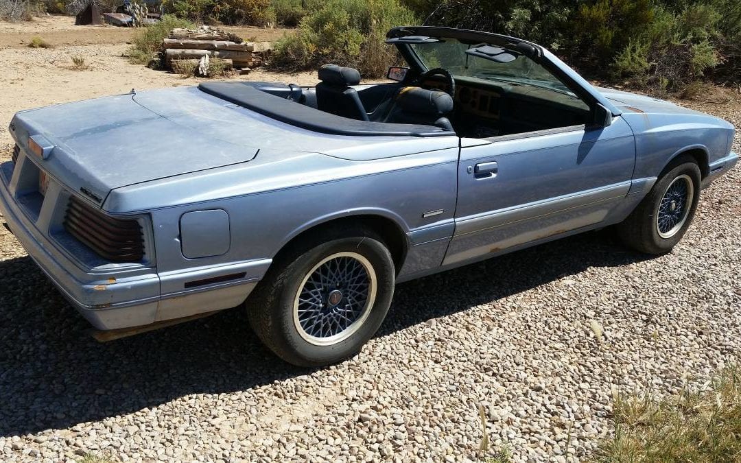 1986 Mercury Capri ASC McLaren Convertible 5.0