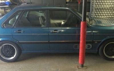 1986 Audi 4000CS Quattro In Oceanic Blue w/ Tan Leather
