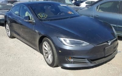 2016 Tesla Model S 90D Rear End Salvage Runs & Drives