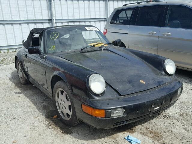 1990 Porsche 911 Carrera Convertible Top Damage Salvage Runs & Drives