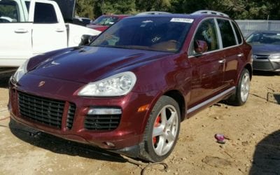 2008 Porsche Cayenne Turbo Water/Flood Damage Salvage