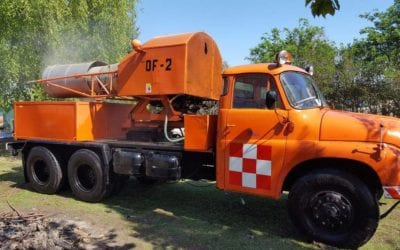 1968 Tatra 138 VNM OF 2 Jet Turbine Snow Clearing Runway Truck