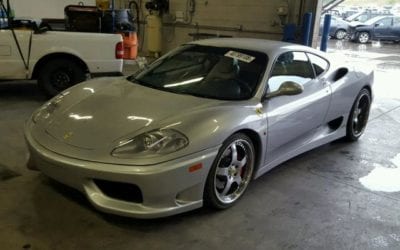 2000 Ferrari 360 Modena Hail Damage Sale w/ 31k Miles