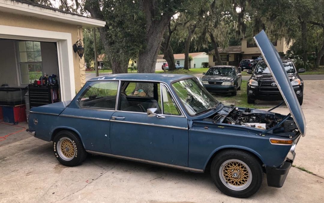 1968 BMW 1600-2 Coupe Project All Original Runs & Drives