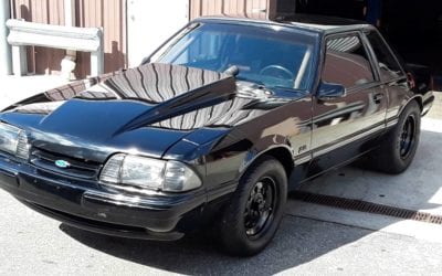 1991 Ford Mustang Notchback Caged Drag Roller