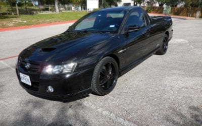 2005 Holden Ute SSZ LHD Converted Import